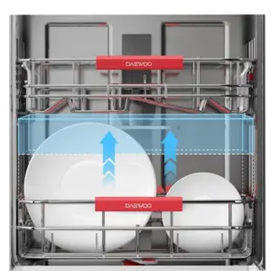ماشین ظرفشویی دوو مدل DW-200S رنگ سفید