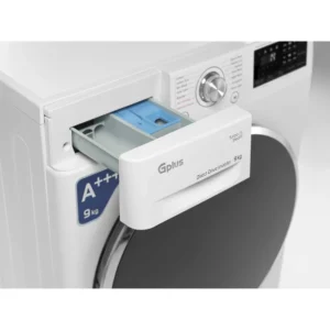 ماشین لباسشویی جی پلاس مدل GWM-P990W رنگ سفید
