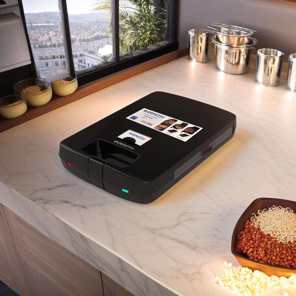 ساندویچ ساز زنیت مدل ZSM 1448 1 ساندویچ ساز و گریل زنیت