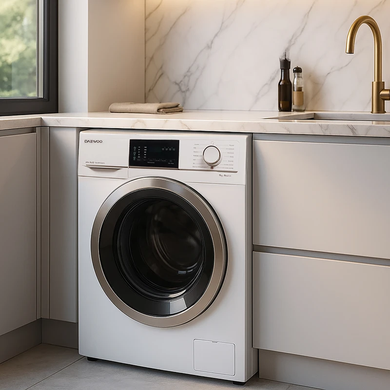 ماشین لباسشویی دوو مدل LM-840W سفید 1 ماشین لباسشویی دوو مدل LM-840W